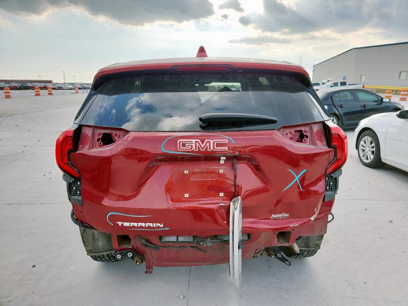 3GKALMEV9KL256252 - 2019 GMC TERRAIN SLE Burgund zdjęcie 6
