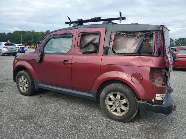 5J6YH28728L014771 - 2008 HONDA ELEMENT EX 勃艮第红 照片 2
