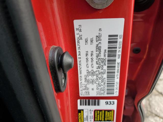 3TMAZ5CN3JM063378 - 2018 TOYOTA TACOMA DOUBLE CAB Rot Foto 13