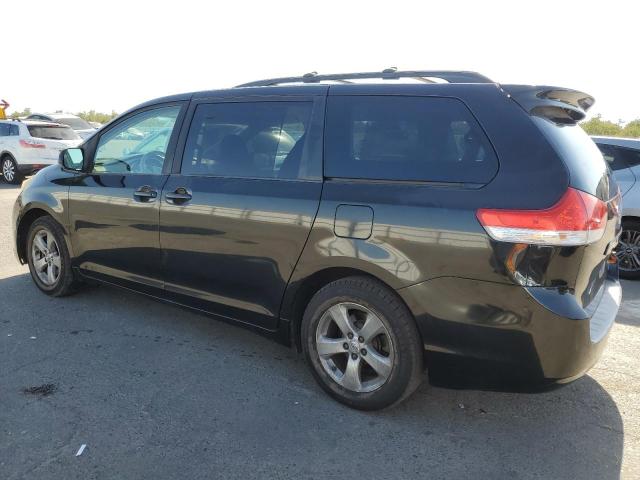 5TDKK3DC6BS093454 - 2011 TOYOTA SIENNA LE შავი ფოტო 2