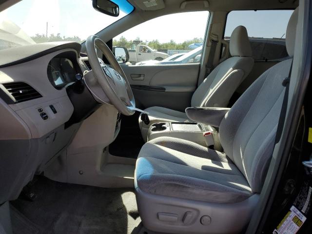 5TDKK3DC6BS093454 - 2011 TOYOTA SIENNA LE შავი ფოტო 7