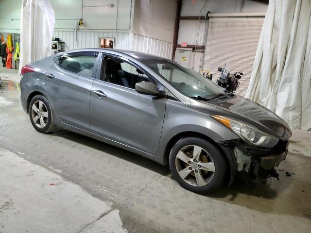 5NPDH4AE1CH112194 - 2012 HYUNDAI ELANTRA GLS GRAY photo 4