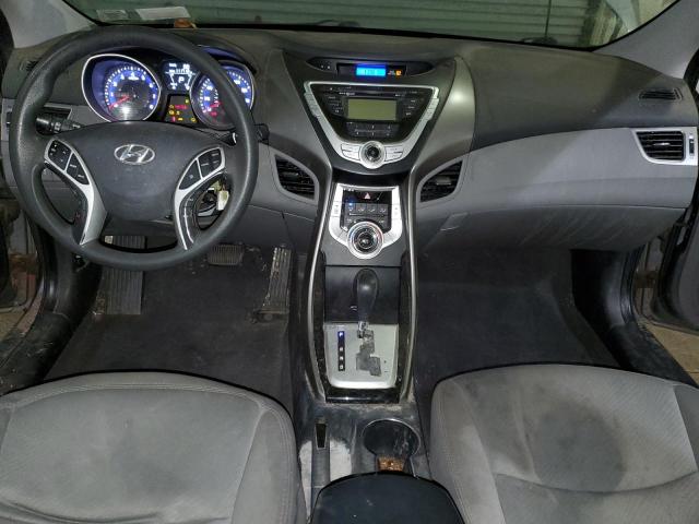 5NPDH4AE1CH112194 - 2012 HYUNDAI ELANTRA GLS GRAY photo 8