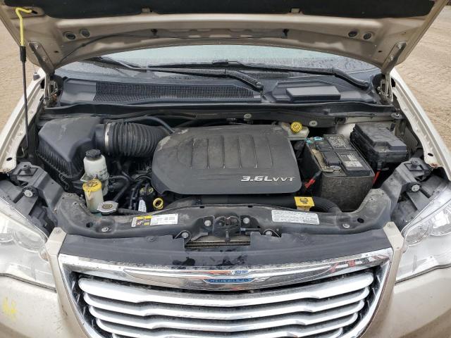 2C4RC1CG6DR595770 - 2013 CHRYSLER TOWN & COU TOURING L BEIGE photo 12