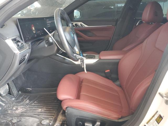 WBY43AW01PFP64368 - 2023 BMW I4 EDRIVE 35 WHITE photo 7