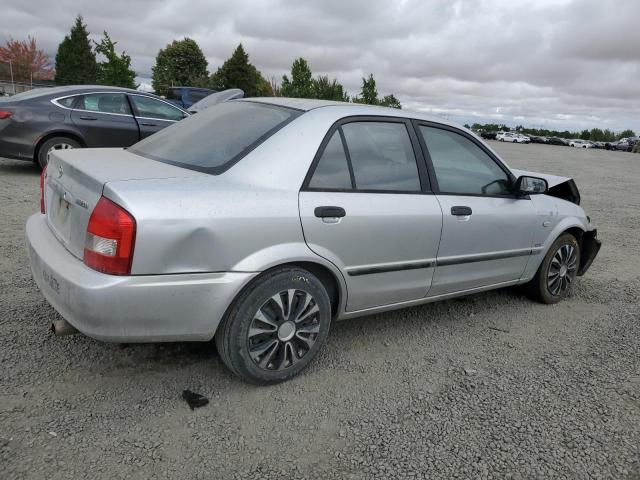 JM1BJ225431141131 - 2003 MAZDA PROTEGE DX SILVER photo 3