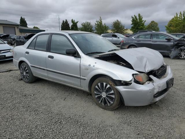 JM1BJ225431141131 - 2003 MAZDA PROTEGE DX SILVER photo 4