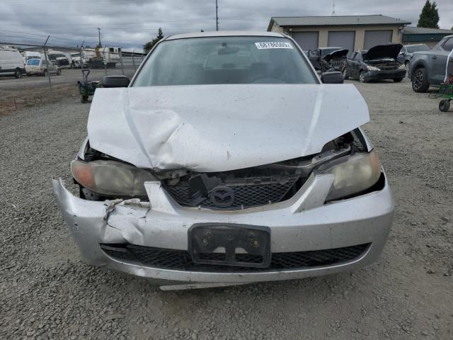 JM1BJ225431141131 - 2003 MAZDA PROTEGE DX SILVER photo 5