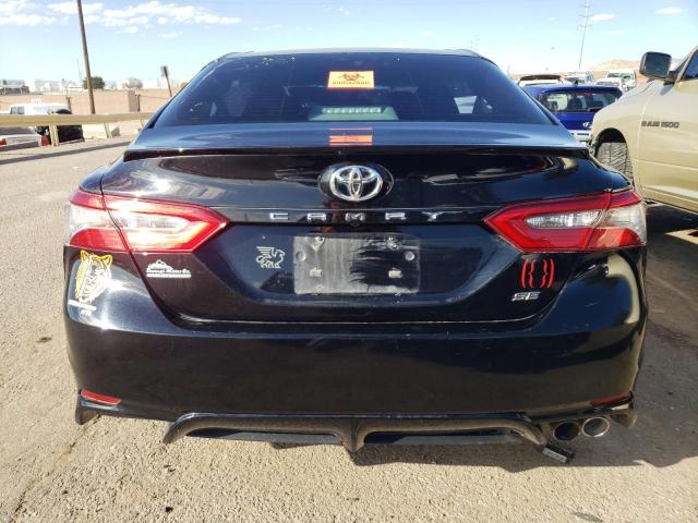 4T1B11HK9JU550837 - 2018 TOYOTA CAMRY L BLACK photo 6