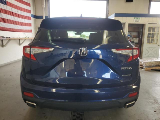 5J8TC2H79RL026305 - 2024 ACURA RDX ADVANCE BLUE photo 6