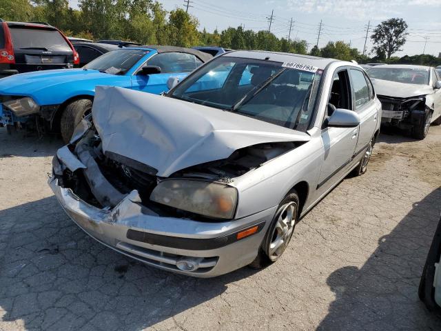 KMHDN56D75U173889 - 2005 HYUNDAI ELANTRA GLS SILVER photo 1