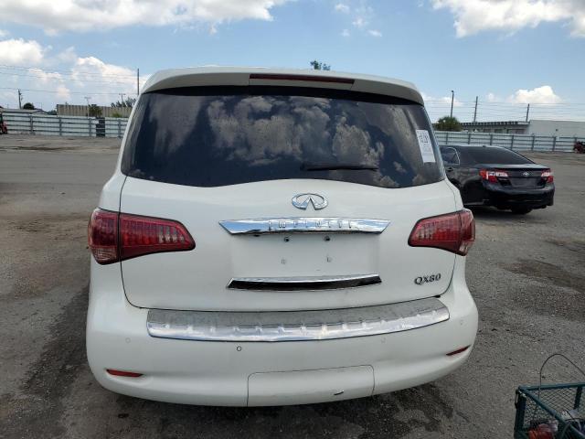 JN8AZ2ND6G9801625 - 2016 INFINITI QX80 WHITE photo 6