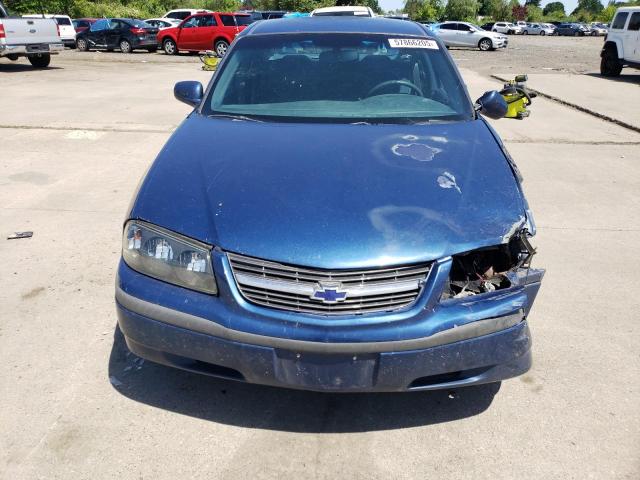 2G1WF52K339235872 - 2003 CHEVROLET IMPALA BLUE photo 10