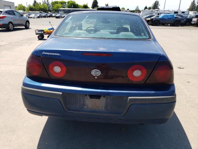 2G1WF52K339235872 - 2003 CHEVROLET IMPALA BLUE photo 12