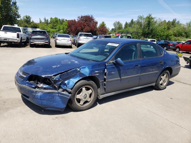 2G1WF52K339235872 - 2003 CHEVROLET IMPALA BLUE photo 2