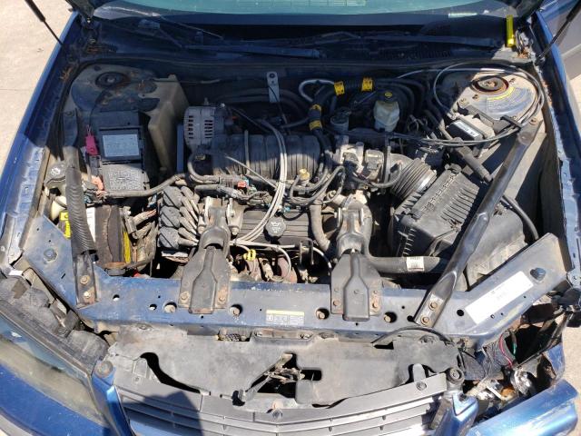 2G1WF52K339235872 - 2003 CHEVROLET IMPALA BLUE photo 21