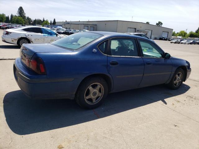 2G1WF52K339235872 - 2003 CHEVROLET IMPALA BLUE photo 6