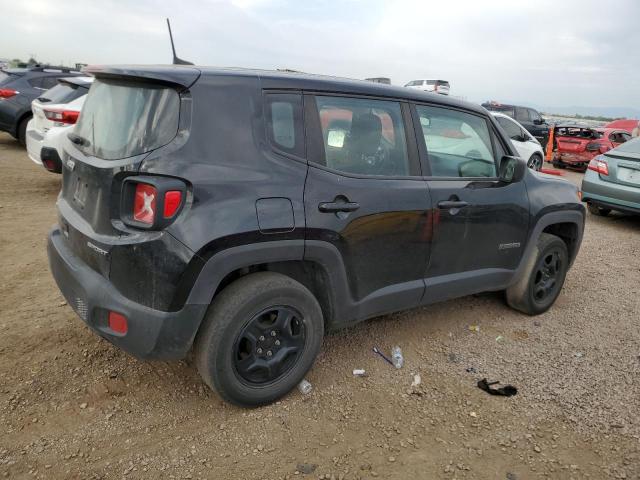 ZACNJBAB7LPL72915 - 2020 JEEP RENEGADE SPORT BLACK photo 3