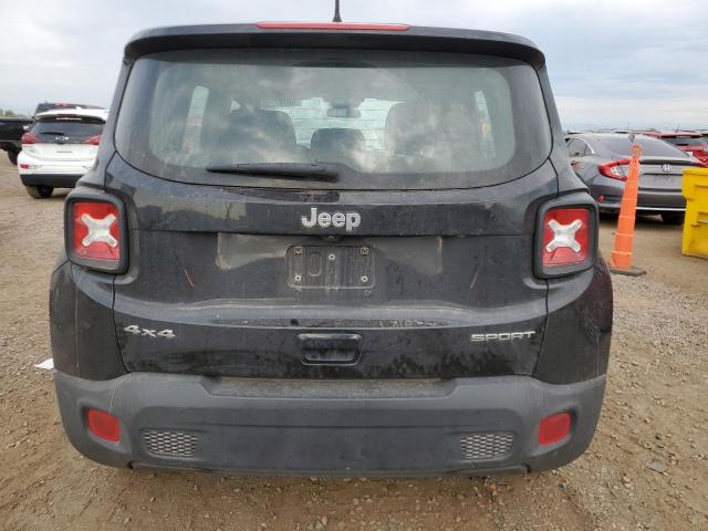 ZACNJBAB7LPL72915 - 2020 JEEP RENEGADE SPORT BLACK photo 6