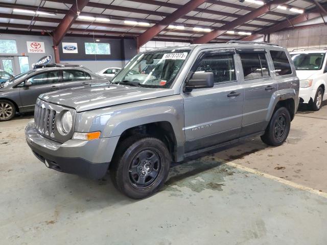 1C4NJRBB6DD101192 - 2013 JEEP PATRIOT SPORT GRAY photo 1