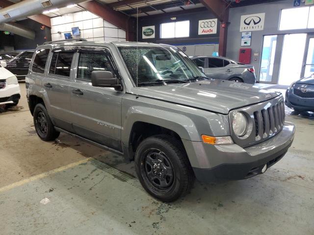 1C4NJRBB6DD101192 - 2013 JEEP PATRIOT SPORT GRAY photo 4