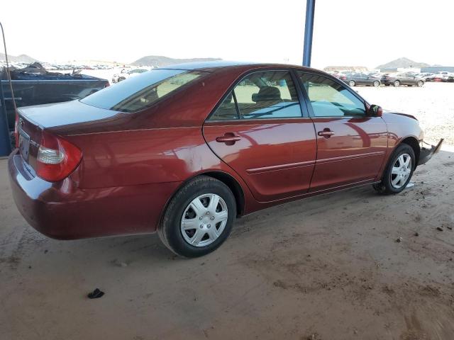4T1BE32K94U299962 - 2004 TOYOTA CAMRY LE BURGUNDY photo 3
