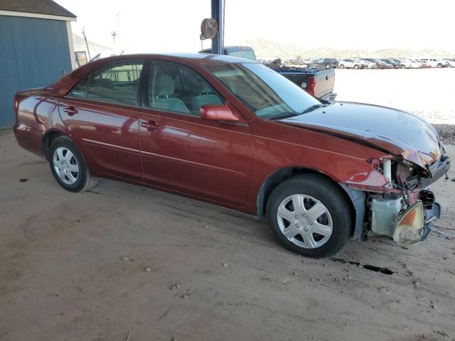 4T1BE32K94U299962 - 2004 TOYOTA CAMRY LE BURGUNDY photo 4