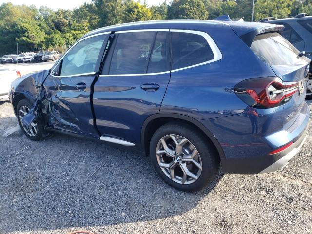 5UX53DP06P9S04512 - 2023 BMW X3 XDRIVE30I BLUE photo 2