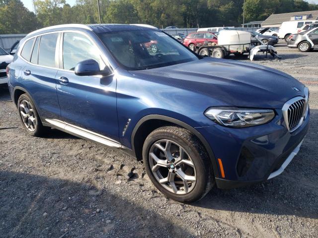 5UX53DP06P9S04512 - 2023 BMW X3 XDRIVE30I BLUE photo 4