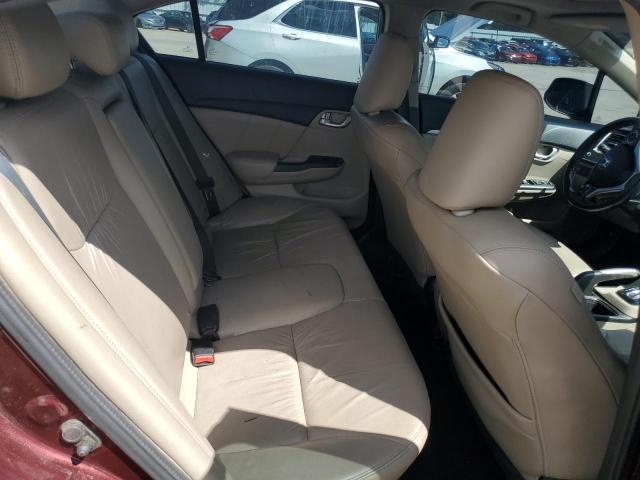 19XFB2F94DE012977 - 2013 HONDA CIVIC EXL GRAY photo 10