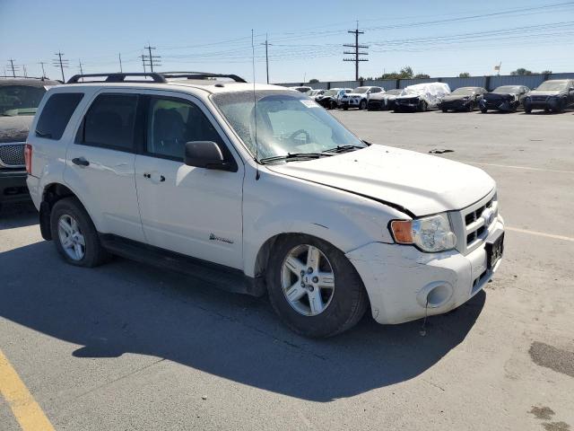1FMCU59309KB29462 - 2009 FORD ESCAPE HYBRID WHITE photo 4