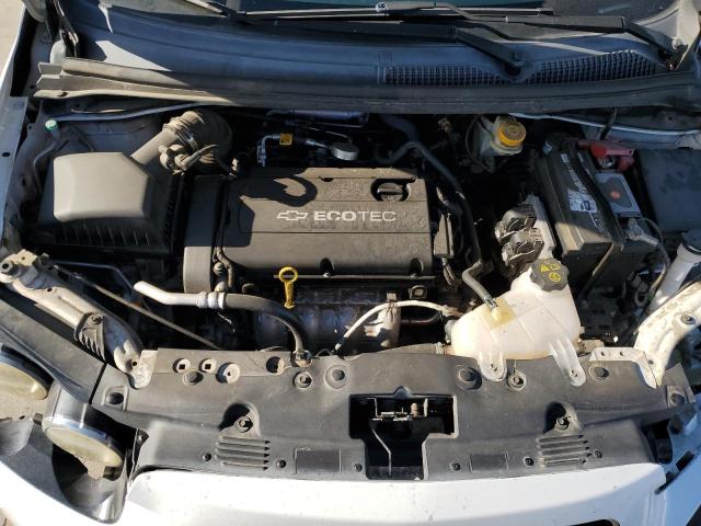 1G1JC6SH6C4212098 - 2012 CHEVROLET SONIC LT WHITE photo 11