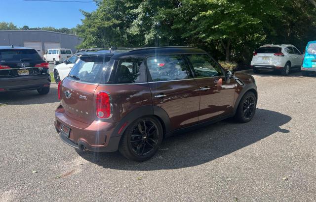 WMWZC5C52EWP38984 - 2014 MINI COOPER S COUNTRYMAN BROWN photo 4