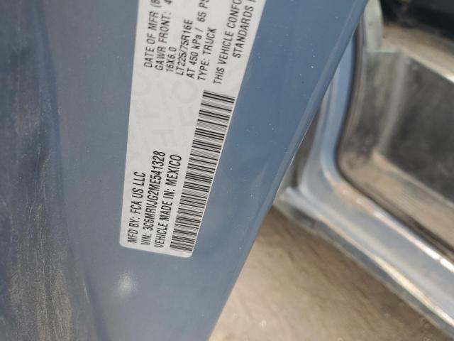 3C6MRVJG2ME541328 - 2021 RAM PROMASTER 3500 HIGH أزرق صورة 13