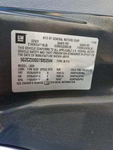 5GZCZ33D27S852544 - 2007 SATURN VUE GRAY photo 13