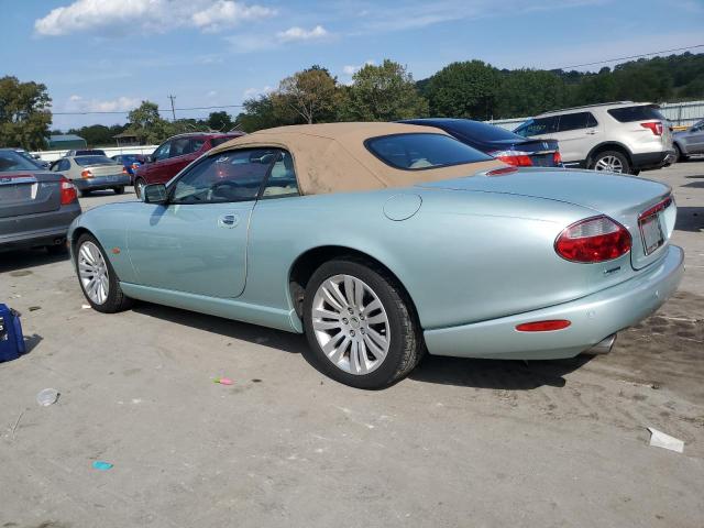 SAJDA42C252A43347 - 2005 JAGUAR XK8 TURQUOISE photo 2