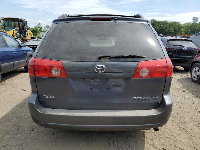 5TDZA23C86S557329 - 2006 TOYOTA SIENNA CE CHARCOAL photo 6