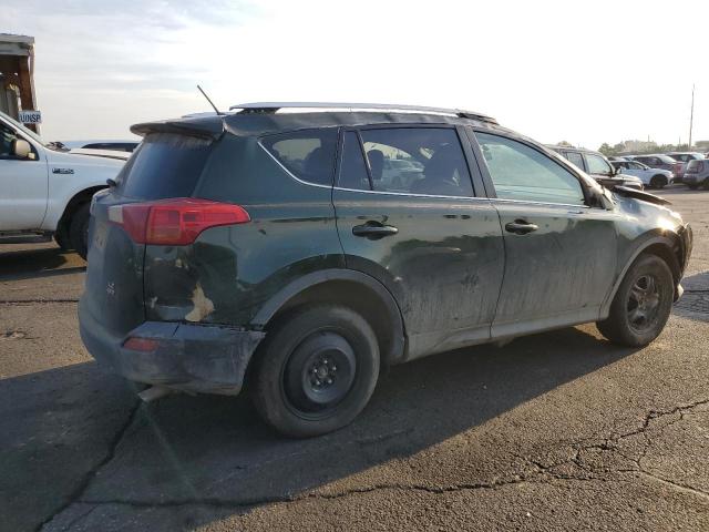 JTMBFREV7DD044754 - 2013 TOYOTA RAV4 LE მწვანე ფოტო 3