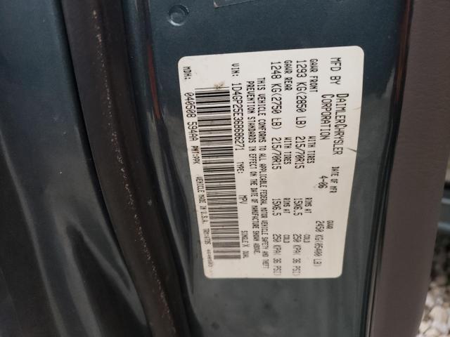 1D4GP25E36B686271 - 2006 DODGE CARAVAN SE TEAL photo 13