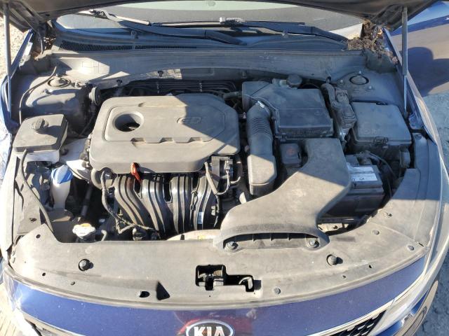 5XXGU4L34GG033401 - 2016 KIA OPTIMA EX BLUE photo 11