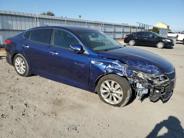 5XXGU4L34GG033401 - 2016 KIA OPTIMA EX BLUE photo 4