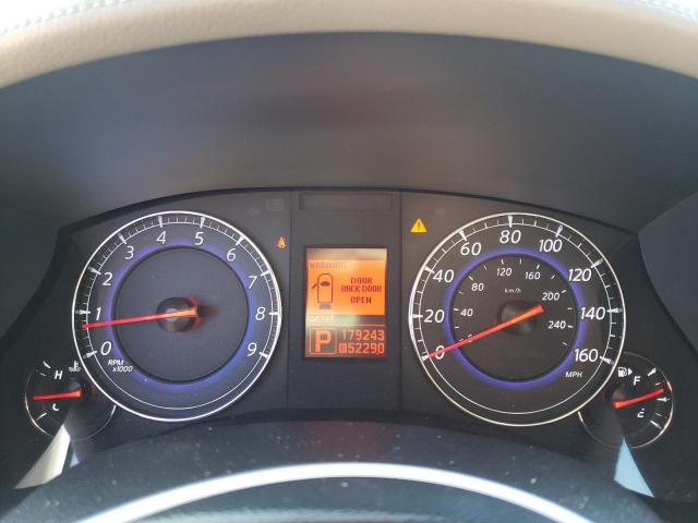 JN1AJ0HR7AM755843 - 2010 INFINITI EX35 BASE Գրաֆիտ լուսանկար 9