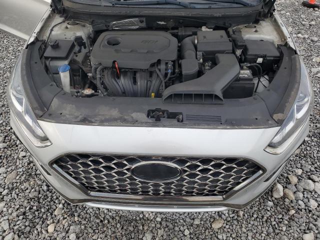 5NPE34AF3JH602600 - 2018 HYUNDAI SONATA SPORT Argent photo 11