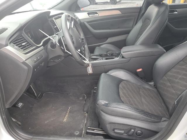 5NPE34AF3JH602600 - 2018 HYUNDAI SONATA SPORT Argent photo 7