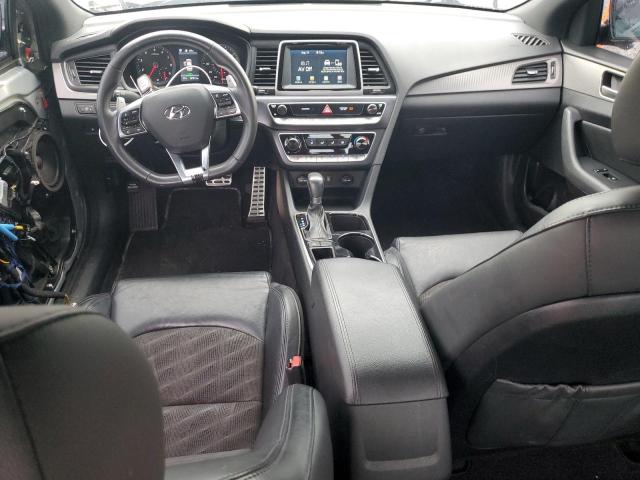 5NPE34AF3JH602600 - 2018 HYUNDAI SONATA SPORT Argent photo 8