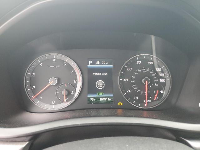 5NPE34AF3JH602600 - 2018 HYUNDAI SONATA SPORT Argent photo 9