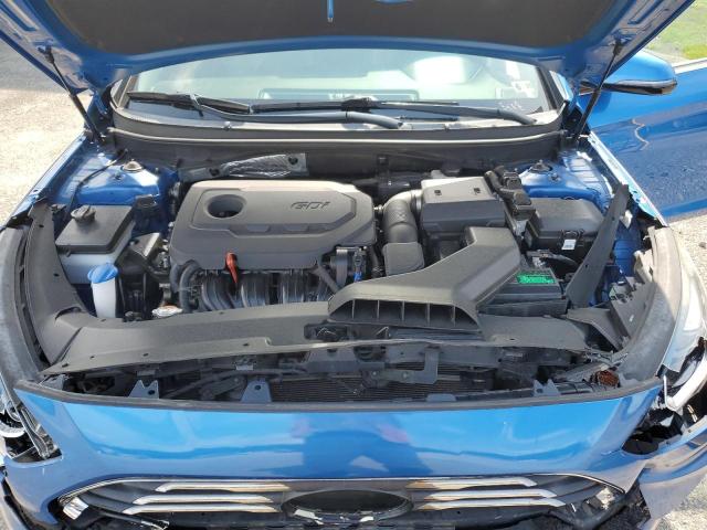 5NPE34AF0JH618317 - 2018 HYUNDAI SONATA SPORT Синий фото 11