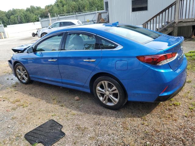 5NPE34AF0JH618317 - 2018 HYUNDAI SONATA SPORT Синий фото 2