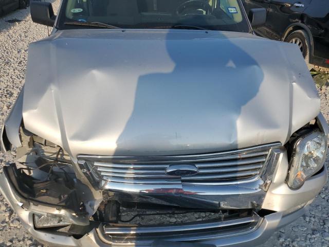 1FMEU6DE1AUA93507 - 2010 FORD EXPLORER XLT SILVER photo 12