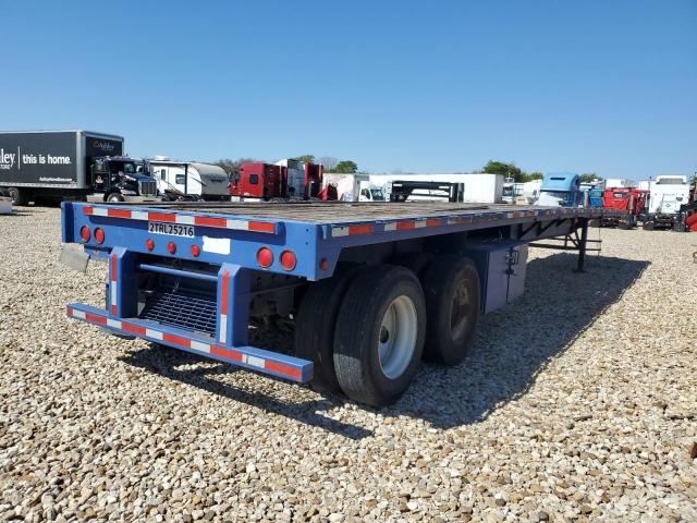 13N1482C371539615 - 2007 FONTAINE FLATBED TR BLUE photo 4